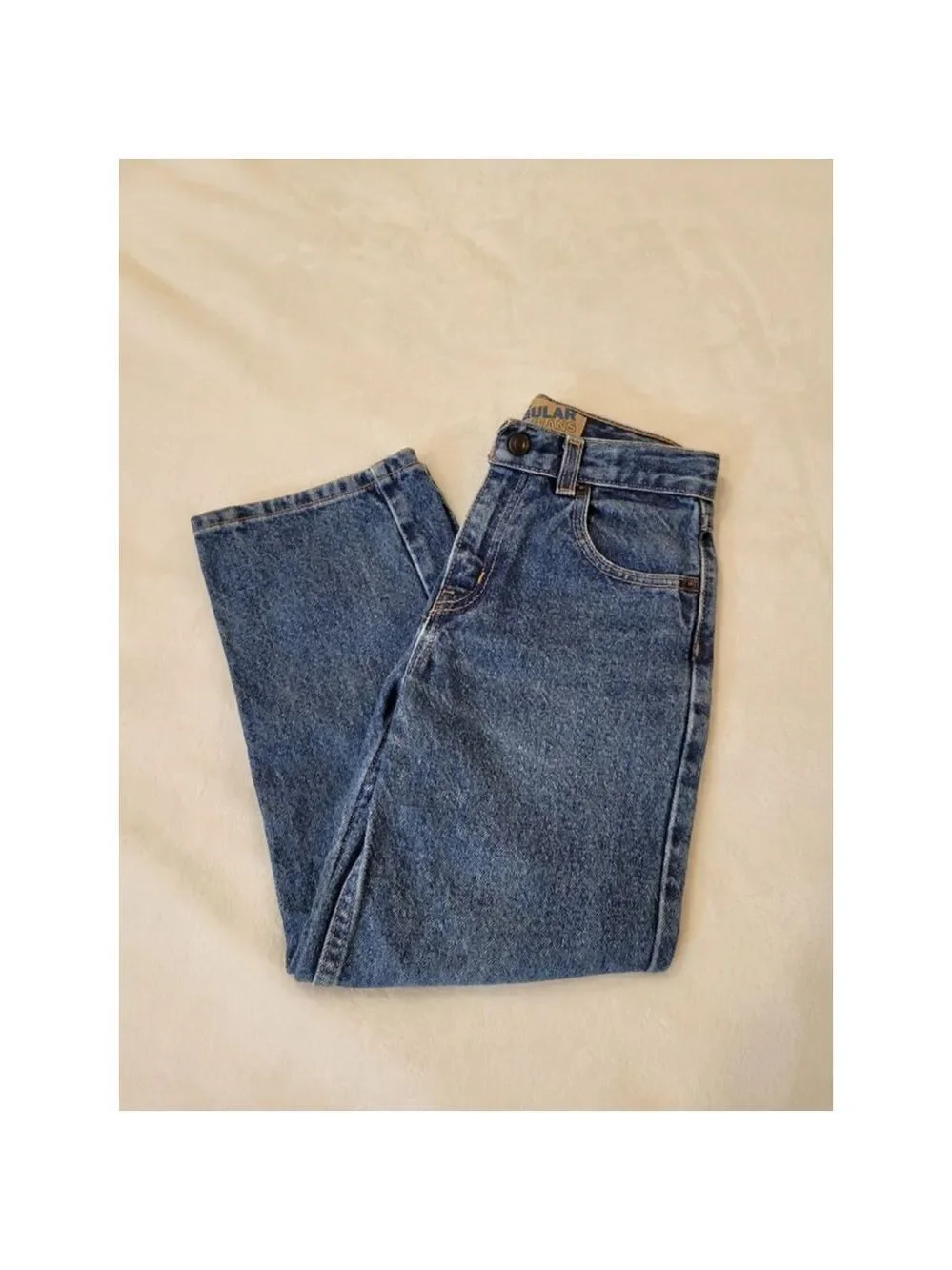 Old Navy Boys' Blue Jeans Size 6 Regular Fit